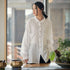 2022 Summer NEW! Women Modern Style Linen and Cotton Big Pockets Long Sleeve Shirt